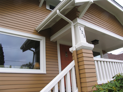 Seattle Craftsman exterior paint color